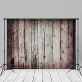 Lofaris Rustic Shabby Black Wood Texture Photoshoot Backdrop